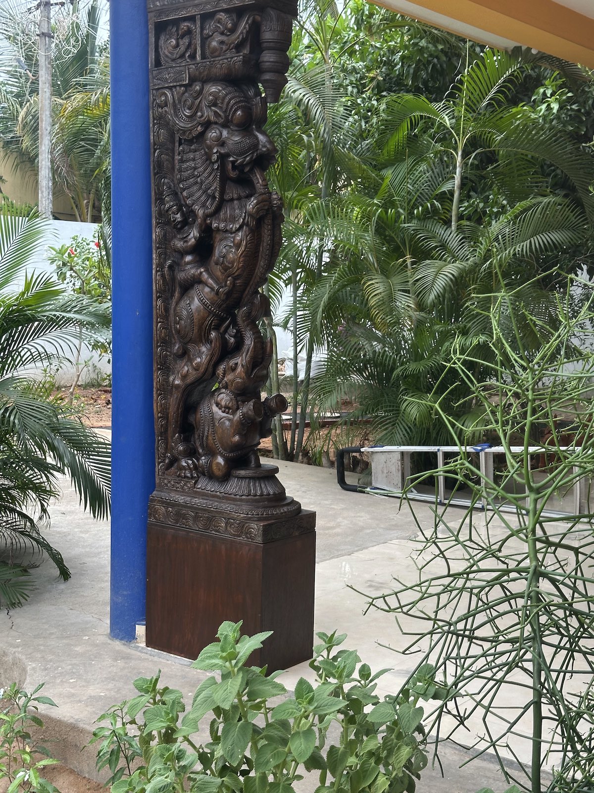 Villa Appavou entrance porch